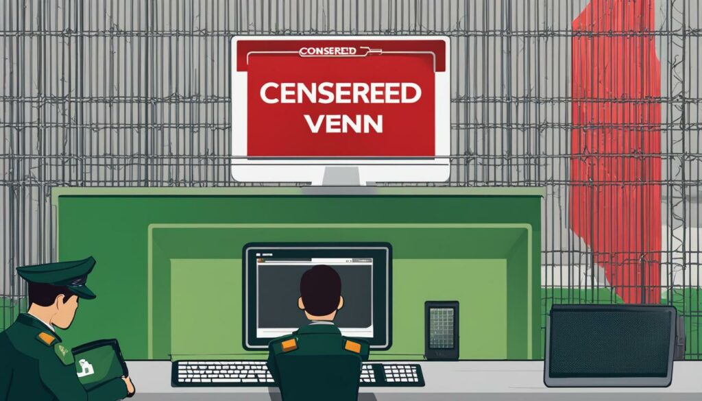 Government censorship and VPN